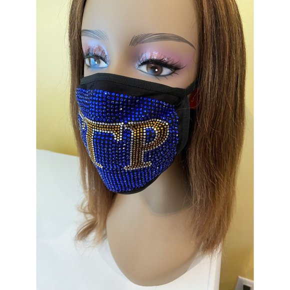 Sigma Gamma Rho Vote Bundle Bling Rhinestone Mask Bundle - Picture 7 of 11